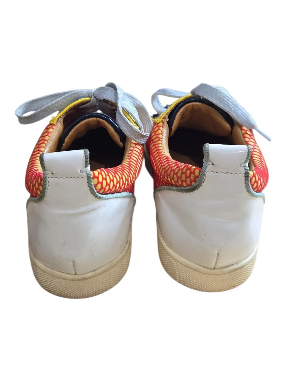 Christian Louboutin Spiked Multicolor Sneakers